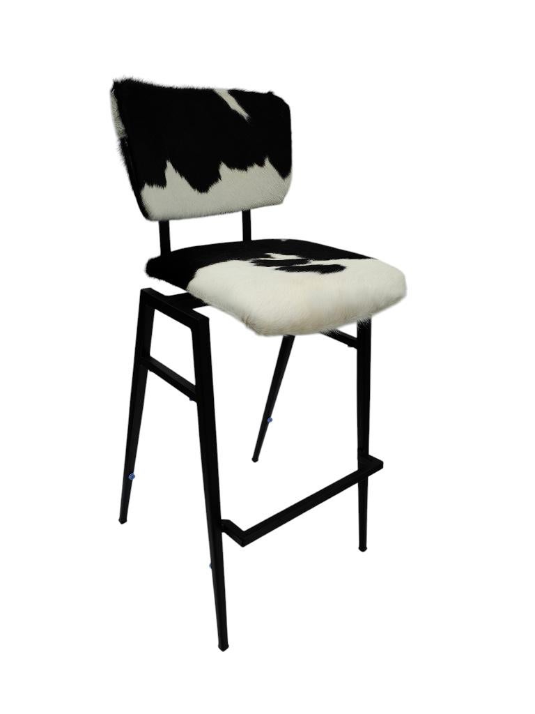 Barkrukken in koeienhuid , diverse soorten huid leverbaar, Ophalen of Verzenden, Nieuw, Overige kleuren, Vijf, Zes of meer stoelen