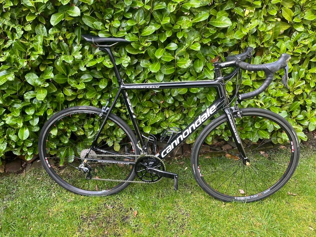 Tka Cannondale supersix evo 58, Carbon, Zo goed als nieuw, 57 tot 61 cm, Meer dan 20 versnellingen