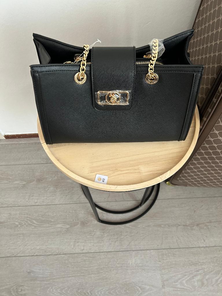 Mooie zwarte tas van U.S. Polo Assn, Ophalen of Verzenden, Nieuw, Zwart, Handtas