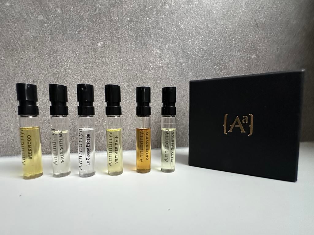 Samples Annidriya Amsterdam Niche parfum, Ophalen of Verzenden, Zo goed als nieuw, Miniatuur