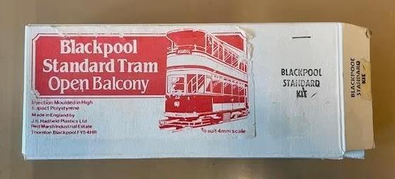 Bouwmodel blackpool standard tram, Overige merken, 1:50 of kleiner, Overige typen, Ophalen of Verzenden