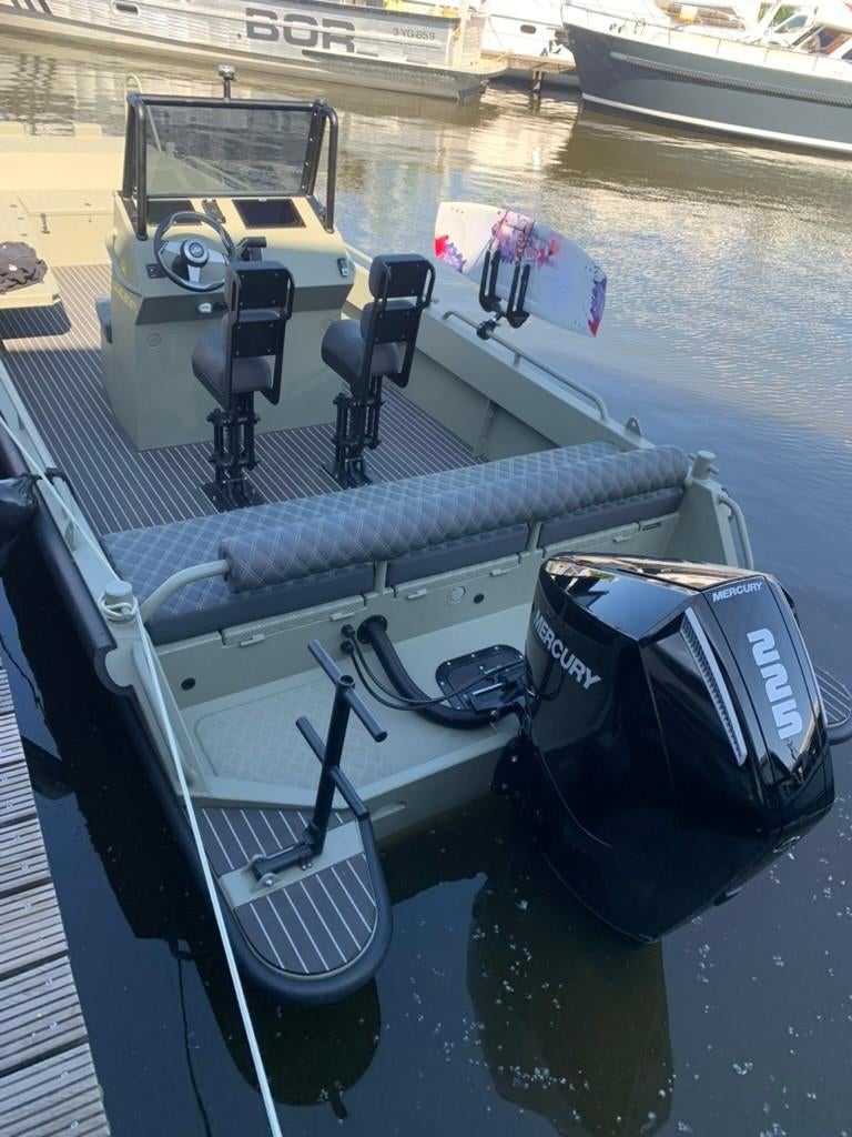 ProWorker650 met Mercury 225pk - demo, Watersport en Boten, Ophalen, 6 meter of meer, 200 pk of meer, Nieuw