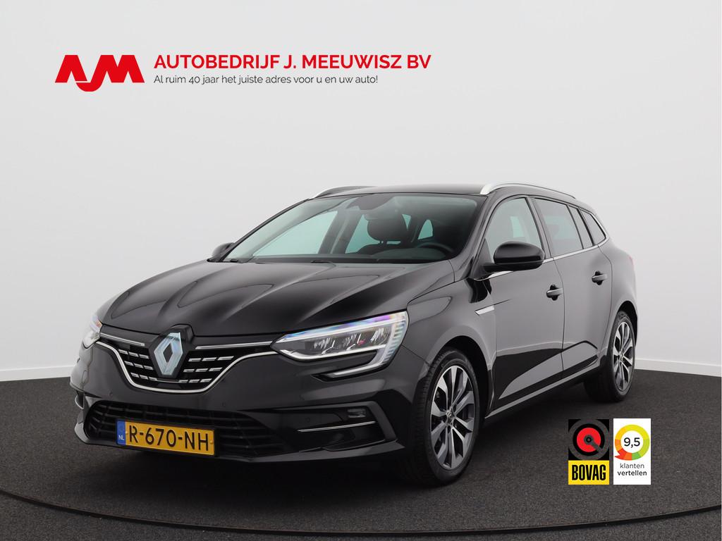 Renault Mégane Estate 1.3 TCe 140 Techno/ automaat/ trekhaa, Stof, Gebruikt, 4 cilinders, Zwart
