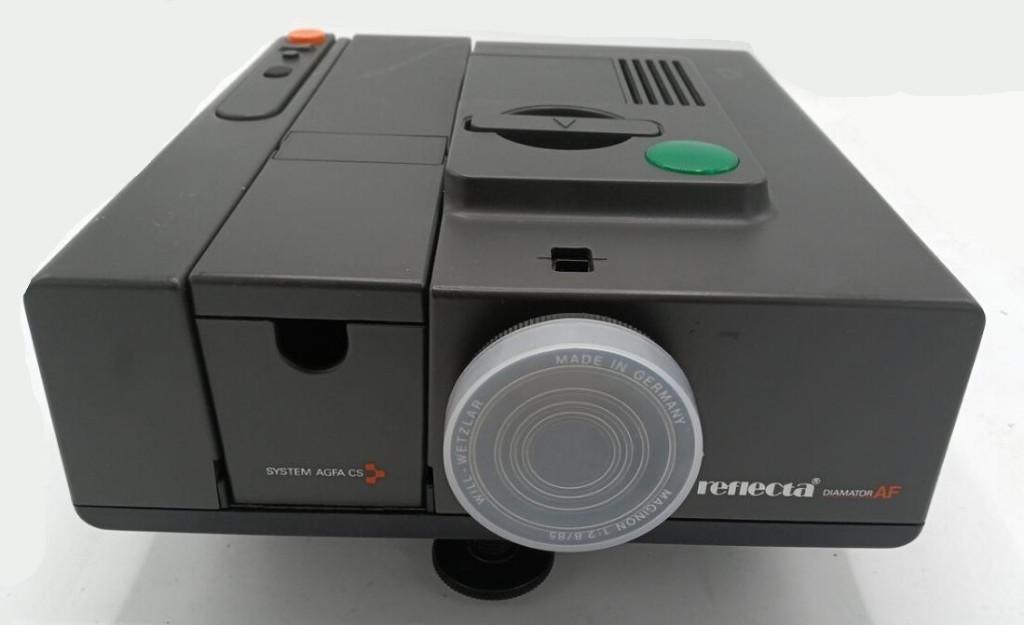 Diaprojector Reflecta Diamator AF Agfa CS Systeem, Ophalen of Verzenden, Zo goed als nieuw