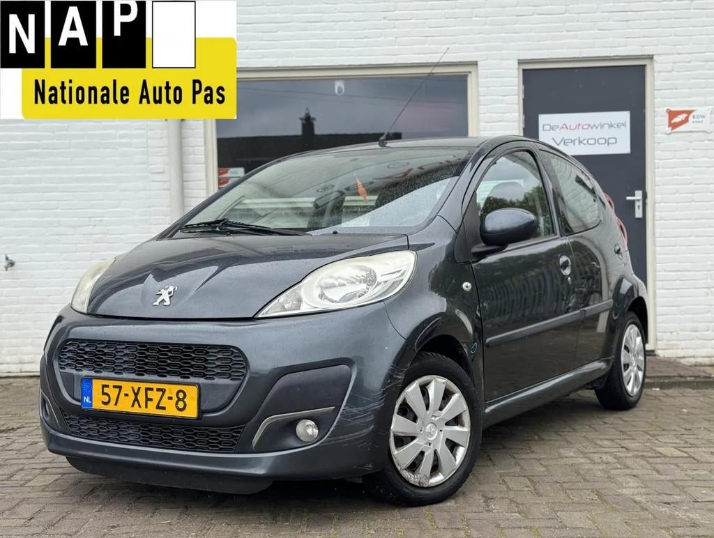 Peugeot 107, Auto's, Peugeot, Voorwielaandrijving, Stof, Gebruikt, Zwart
