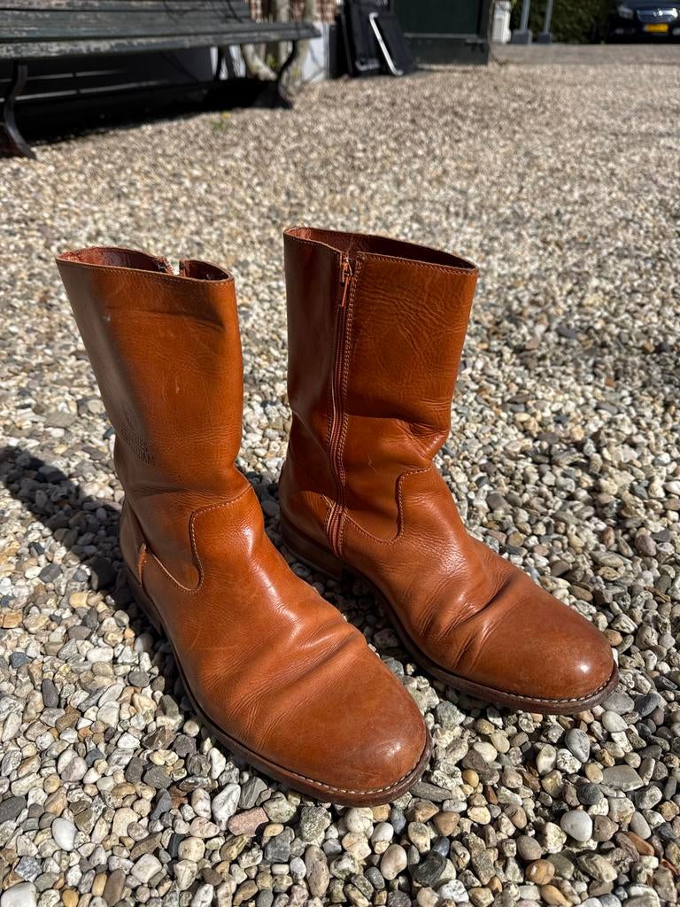 Shabbies Amsterdam heren laarzen, Ophalen of Verzenden, Gedragen, Bruin, Boots