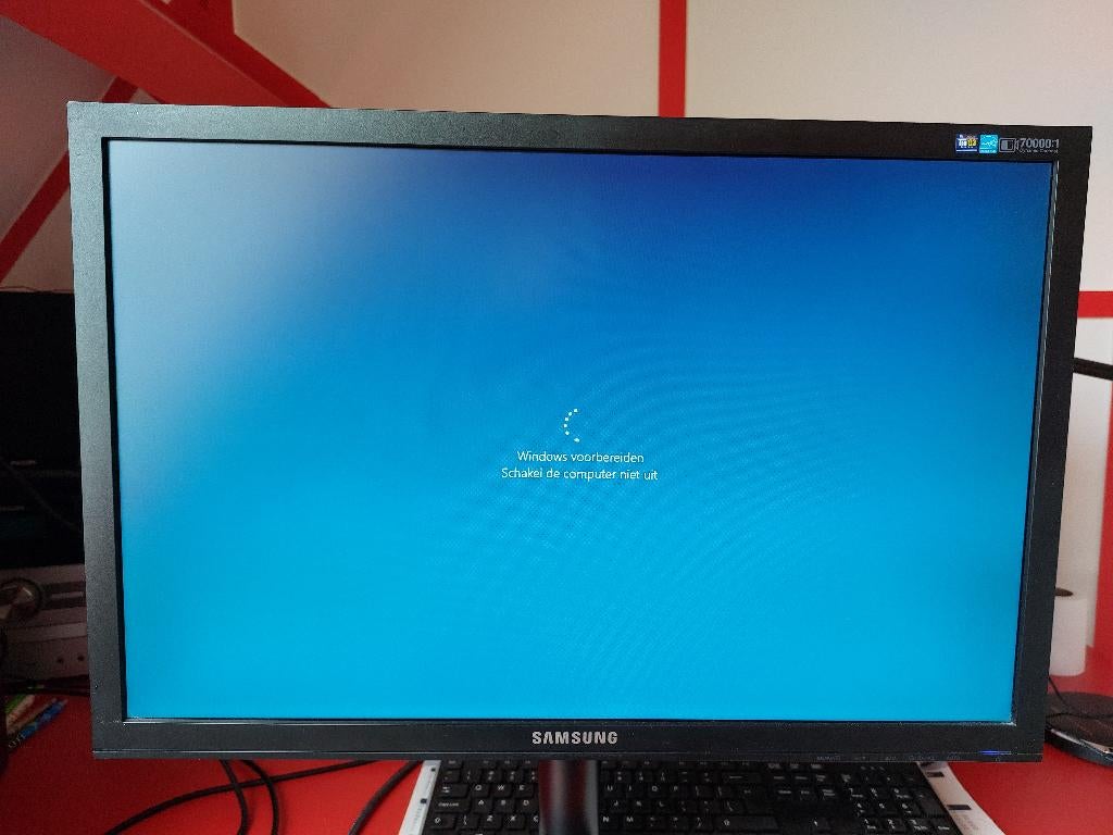 Computer beeldscherm Samsung Syncmaster B2240, Computers en Software, Monitoren, Ophalen, Gebruikt, In hoogte verstelbaar, Overige typen
