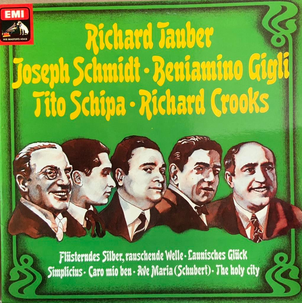 Vinyl Richard Tauber e.a., Verzenden, Romantiek, Zo goed als nieuw, 12 inch