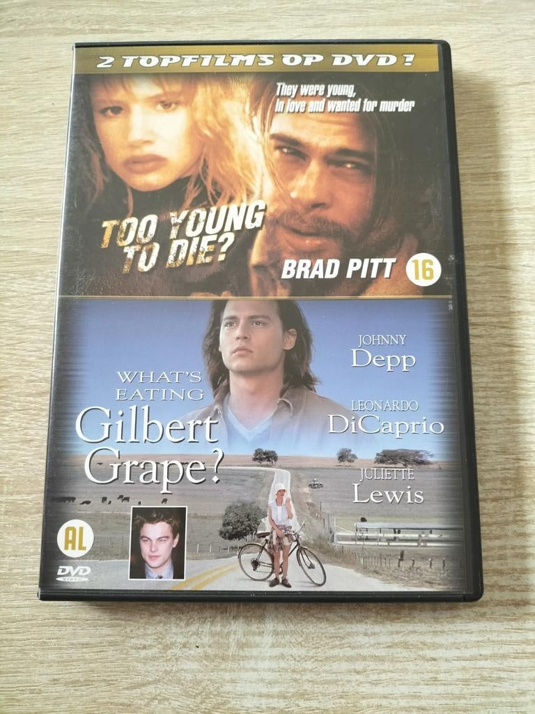 Too young to die & what's eating Gilbert Grape, Ophalen of Verzenden