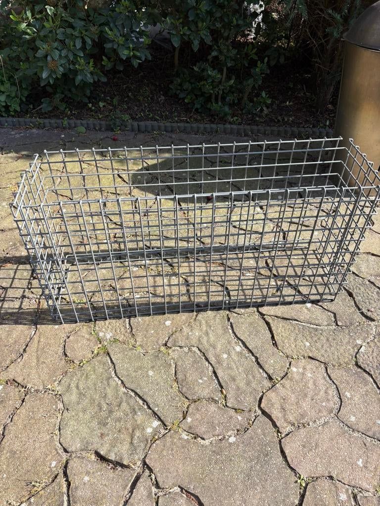 Steenkorf- Schanskorf, Tuin en Terras, Schuttingen, Ophalen, Zo goed als nieuw, Hout, Minder dan 3 meter