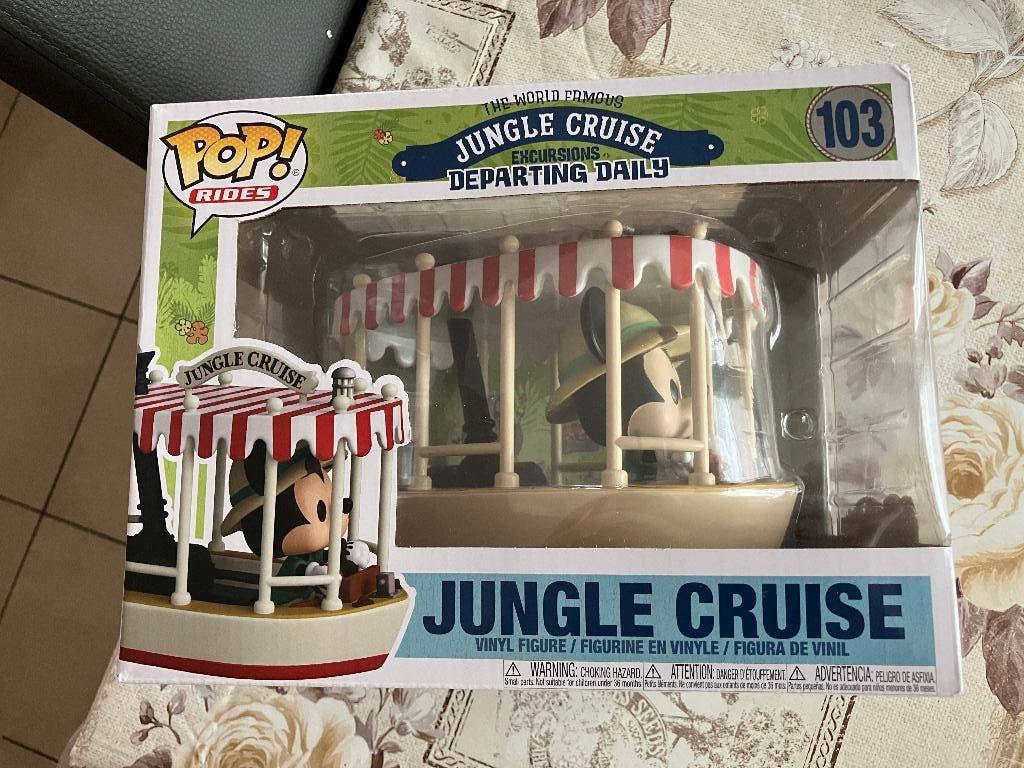 Funko Pop 103 Disney Mickey Mouse Jungle Cruise, Verzamelen, Disney, Ophalen of Verzenden, Mickey Mouse, Zo goed als nieuw, Beeldje of Figuurtje