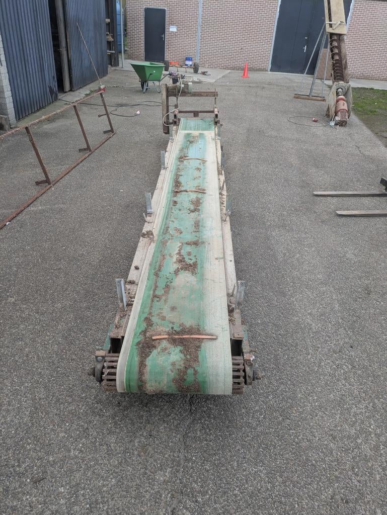 Transportband 5,5 meter - Ideaal voor diverse materialen, Ophalen