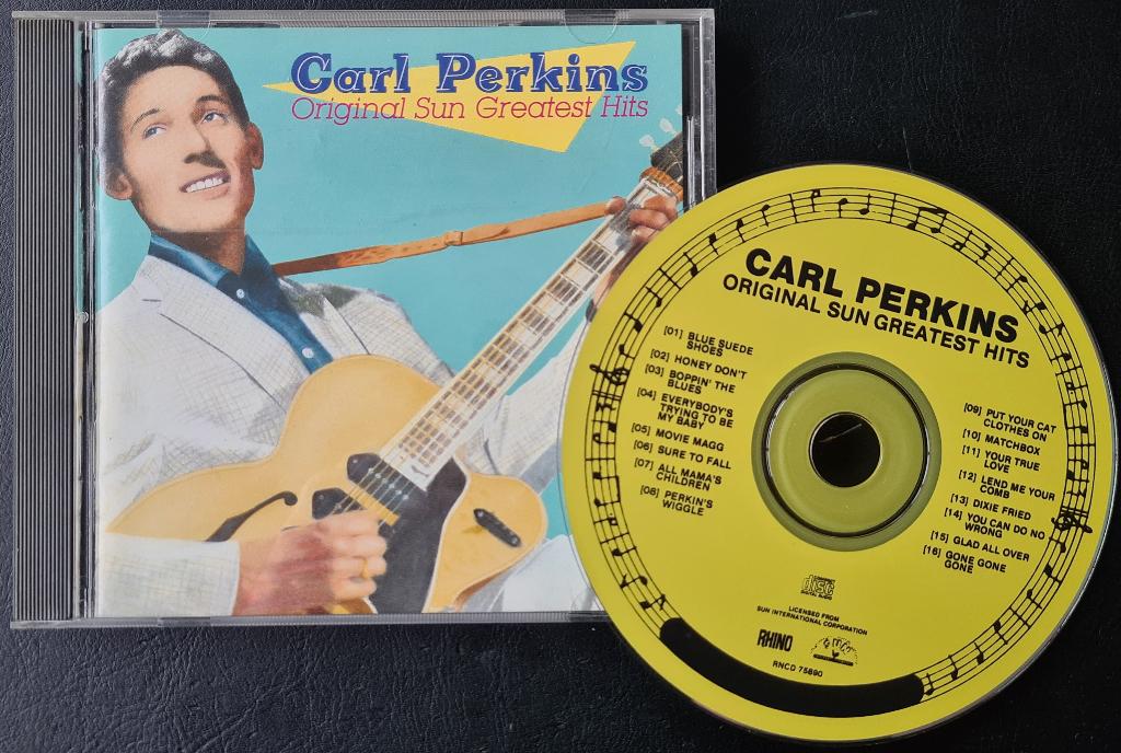 CARL PERKINS - Original SUN greatest hits ( CD ), Ophalen of Verzenden, Zo goed als nieuw, Rock-'n-Roll