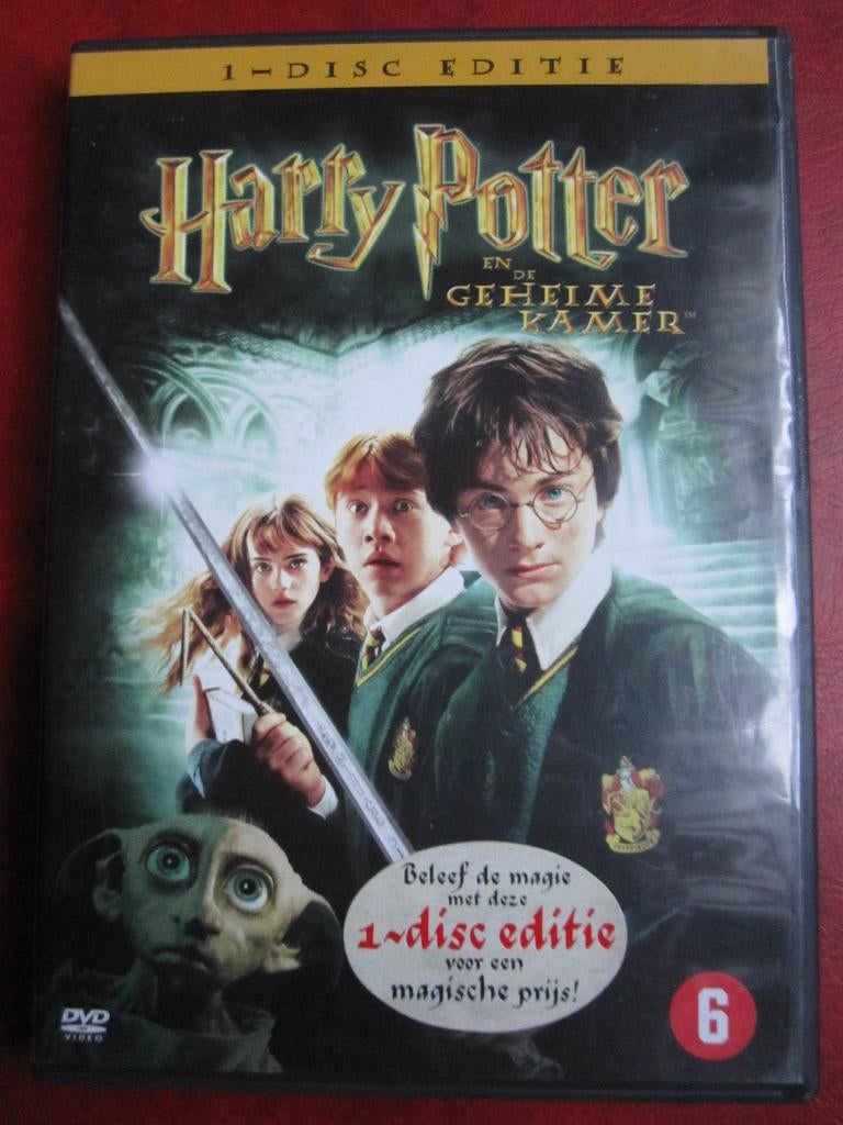 Harry Potter en de geheime kamer (2002), Avontuur, Ophalen of Verzenden, Zo goed als nieuw, Vanaf 6 jaar
