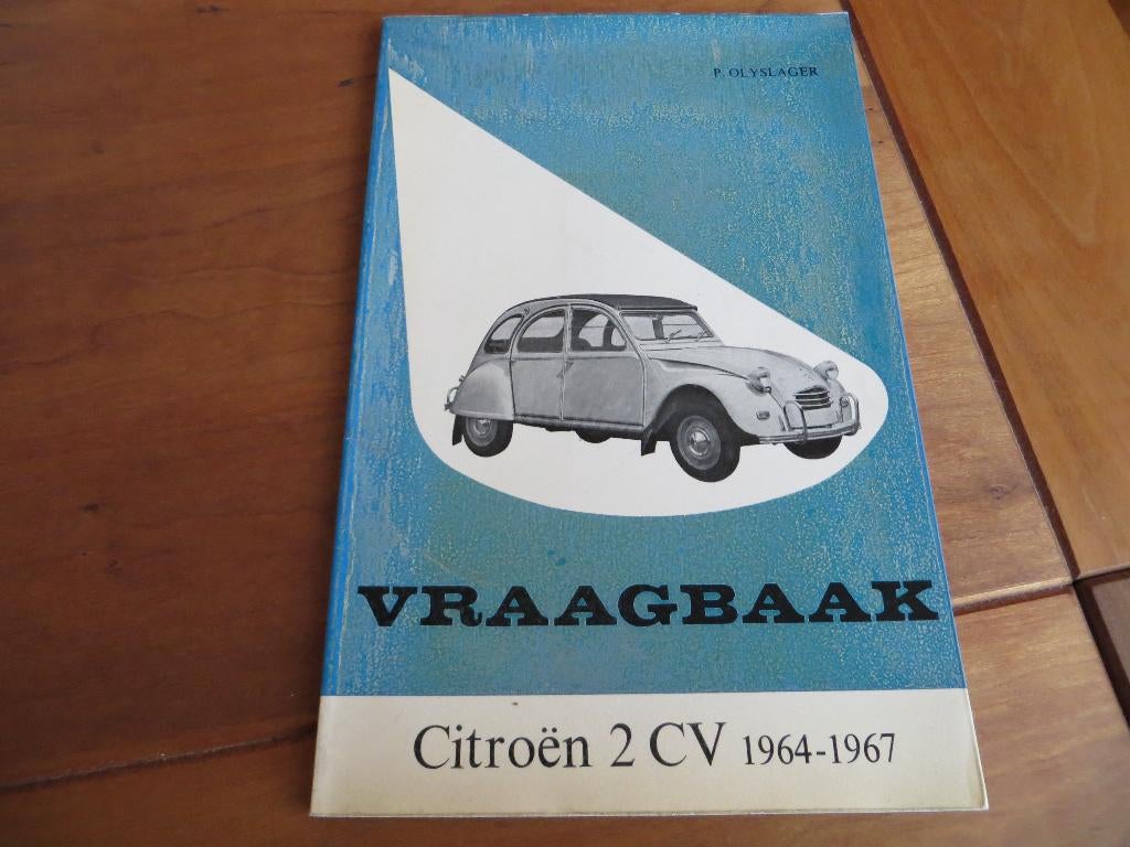 Vraagbaak Citroen 2CV AZ, 2CV AZM en 2CV AZU/AZUL 1964-1967, Ophalen of Verzenden