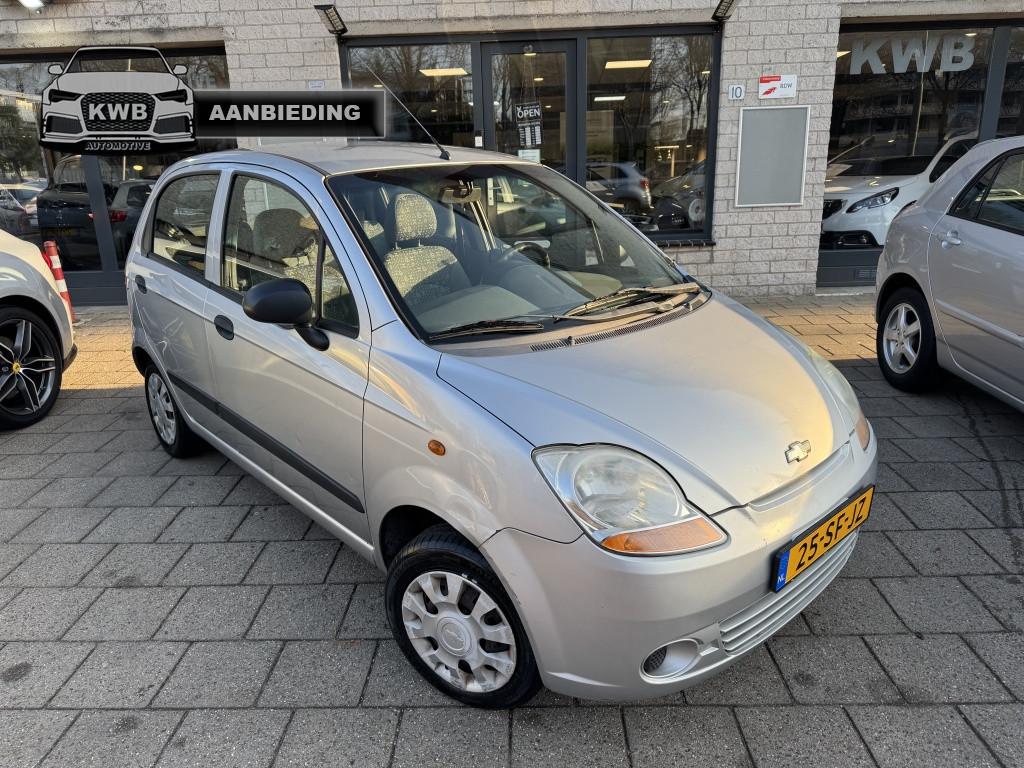 Chevrolet Matiz 0.8 Spirit Nieuwe banden uitlaat Apk, Auto's, Chevrolet, Bedrijf, Te koop, Matiz, ABS, Airbags, Alarm, Centrale vergrendeling