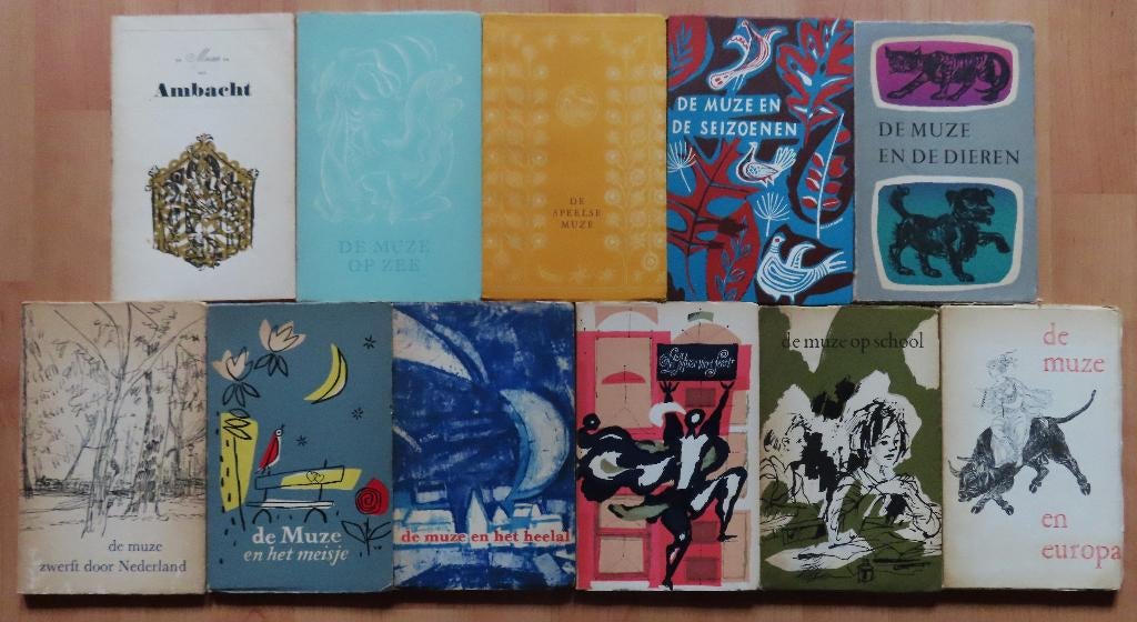 11x De Muze, uitgave Boekenweek voor jonge mensen, Boeken, Boekenweekgeschenken, Ophalen of Verzenden, Gelezen