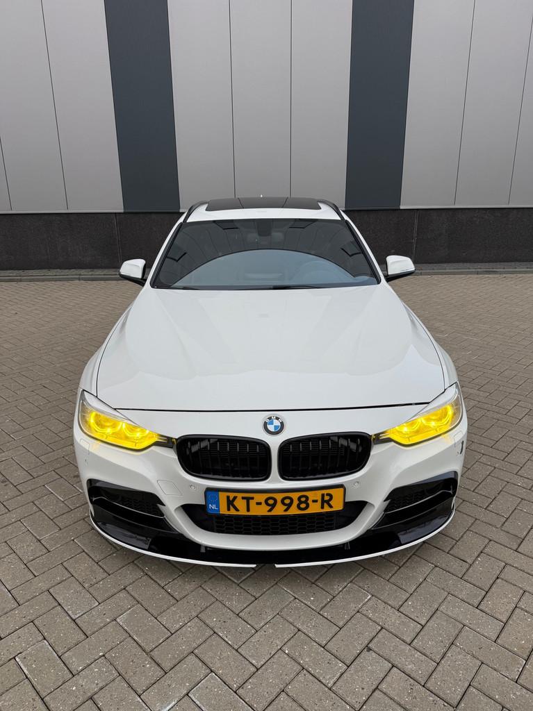 BMW 3-serie Touring 330d Touring 3.0 Automaat | Full option, Auto's, BMW, Automaat, Euro 5, Achterwielaandrijving, Zwart