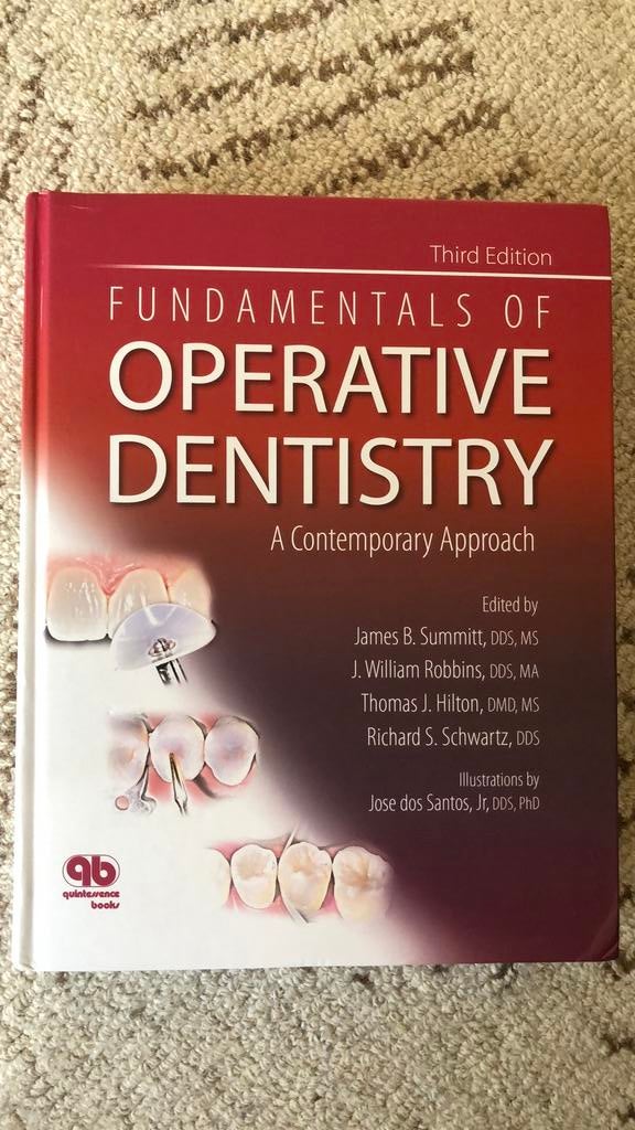 Fundamentals of operative dentistry, Ophalen of Verzenden, Zo goed als nieuw