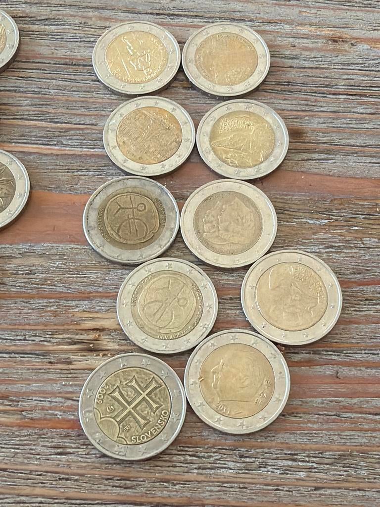 Diverse 2 Euro Herdenkingsmunten - Zeldzame Collectie, Ophalen, Overige landen, 2 euro, Setje