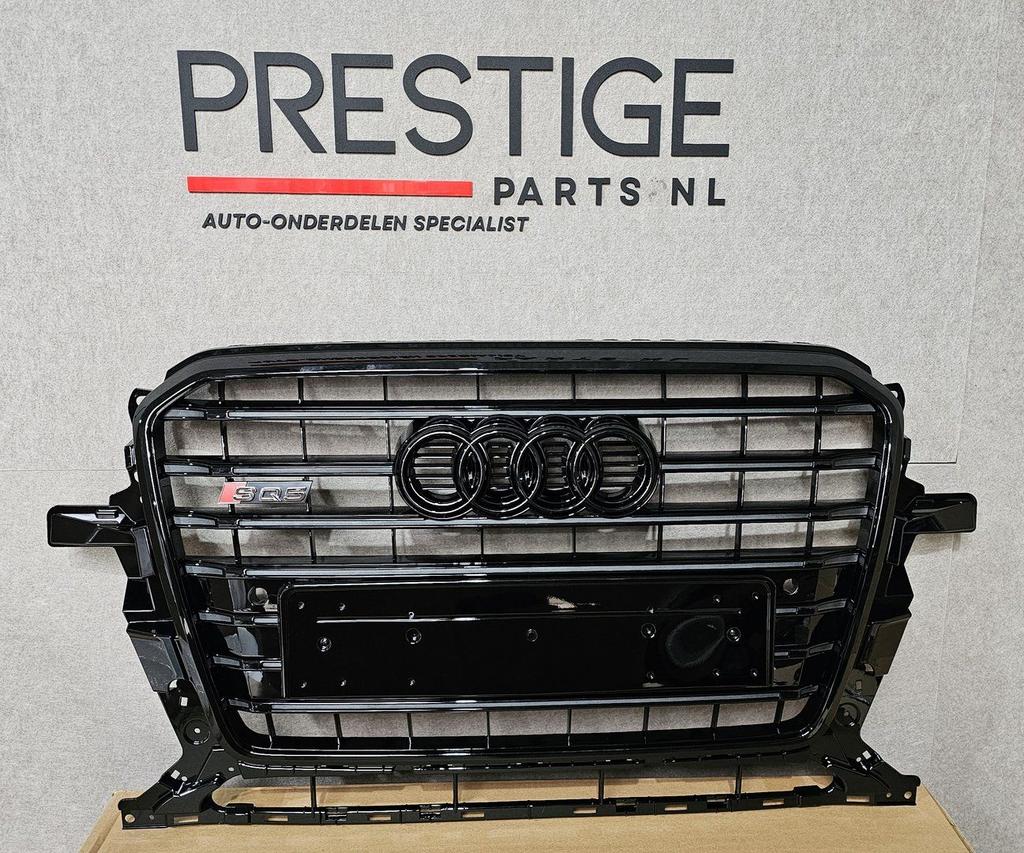 Grill Audi Q5 SQ5 8R Facelift Grille HOOGLANS ZWART bj.2012-, -, Nieuw, Ophalen of Verzenden, -