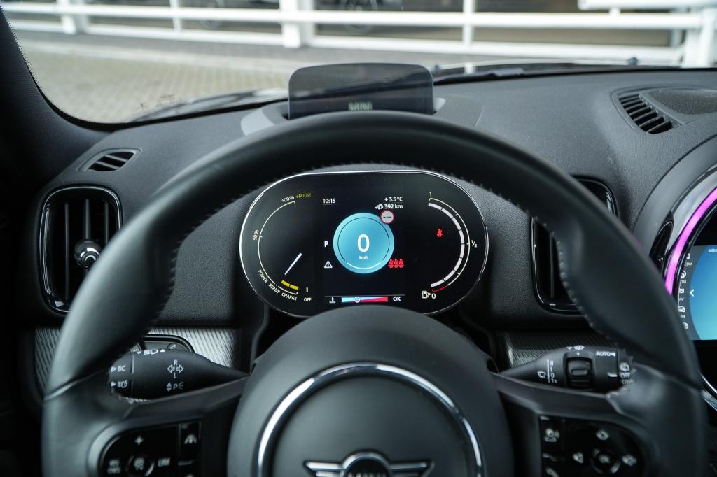 MINI Countryman 1.5 Cooper S E All4 I Pano I ACC I Elektrisc, Automaat, Adaptive Cruise Control, Gebruikt, Zwart