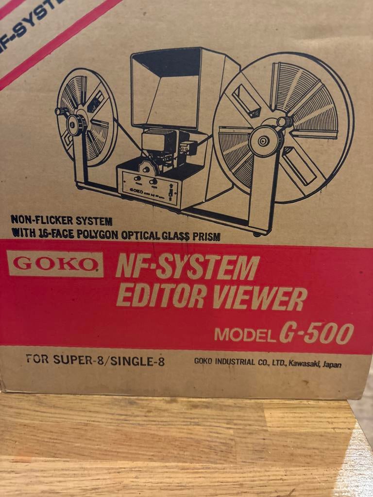 Goko NF-System Editor Viewer G-500 voor Super-8/Single-8, Ophalen of Verzenden, Accessoire
