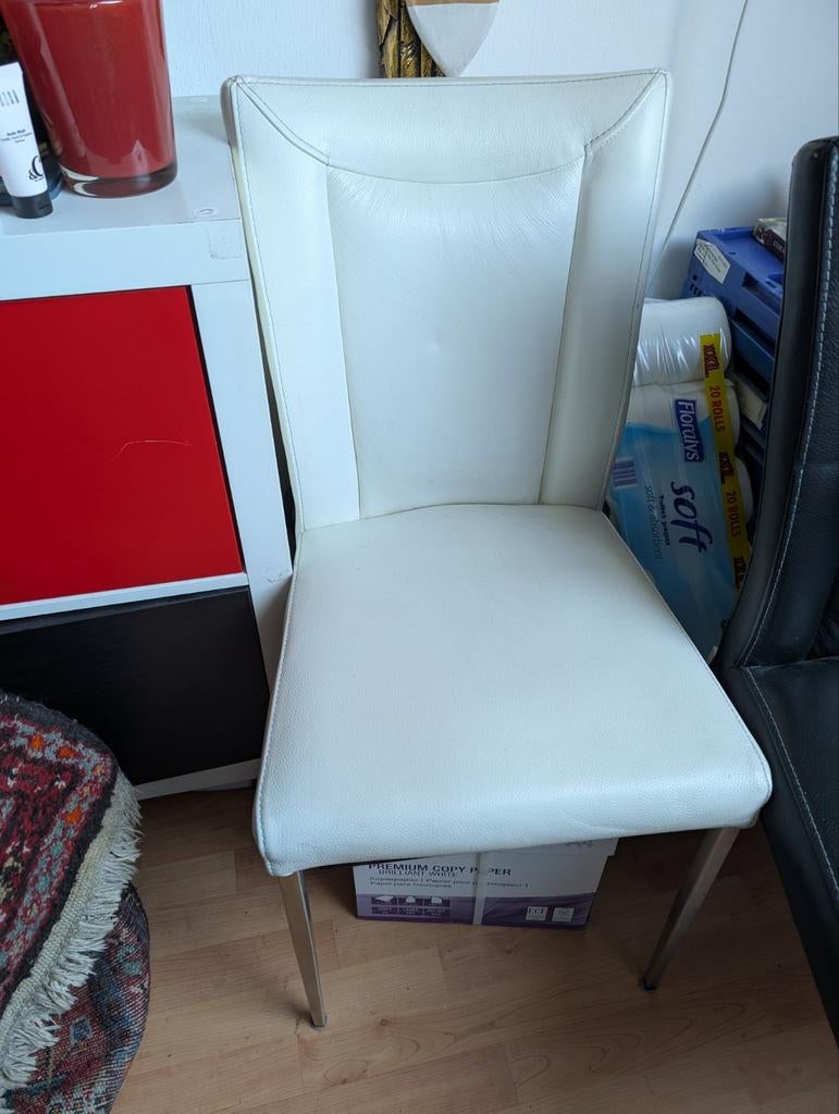 Eetkamerstoelen, Huis en Inrichting, Ophalen of Verzenden, Zwart, Twee