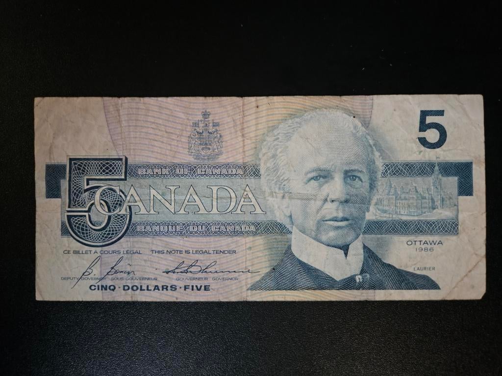 Canada pick 95c 1986, Ophalen of Verzenden, Noord-Amerika, Los biljet