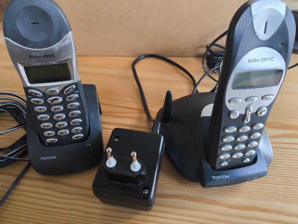 Set van 3 dect telefoons, Ophalen of Verzenden, Gebruikt, 3 handsets