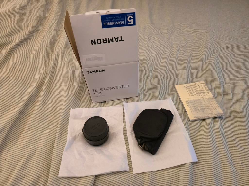 Tamron Nikon, 1,4 x teleconverter, TC-X14, Ophalen of Verzenden, Nieuw, Toebehoren