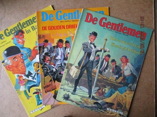 adv5713 de gentlemen, Eén stripboek, Ophalen, Gelezen