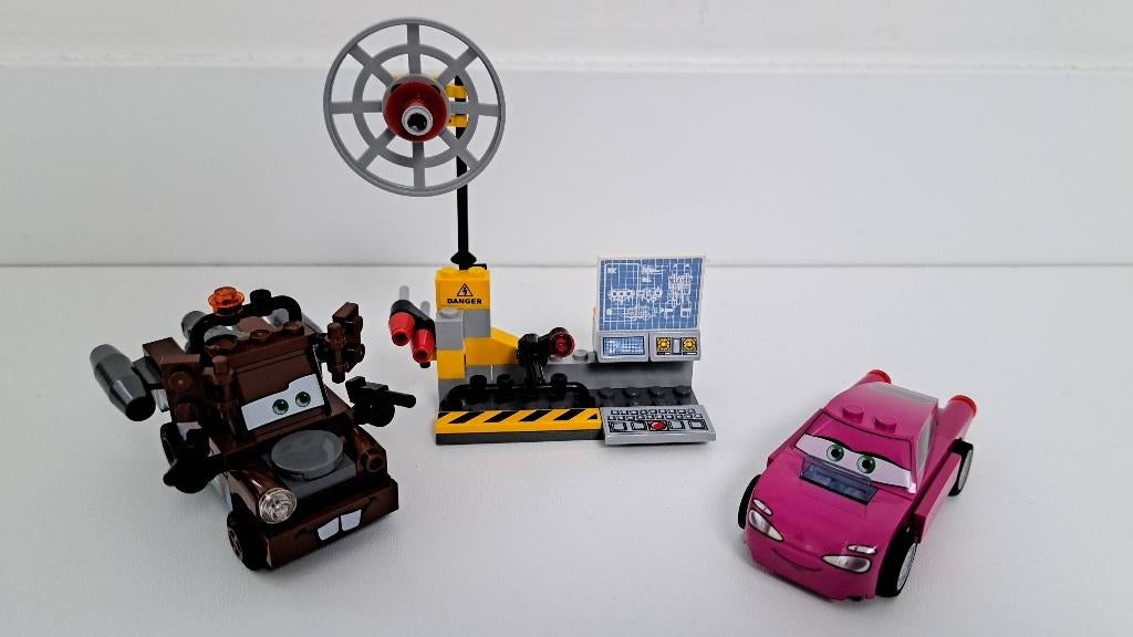 Lego Disney Cars Takels spionnenafdeling 8424, Compleet, Lego, Ophalen of Verzenden, Zo goed als nieuw