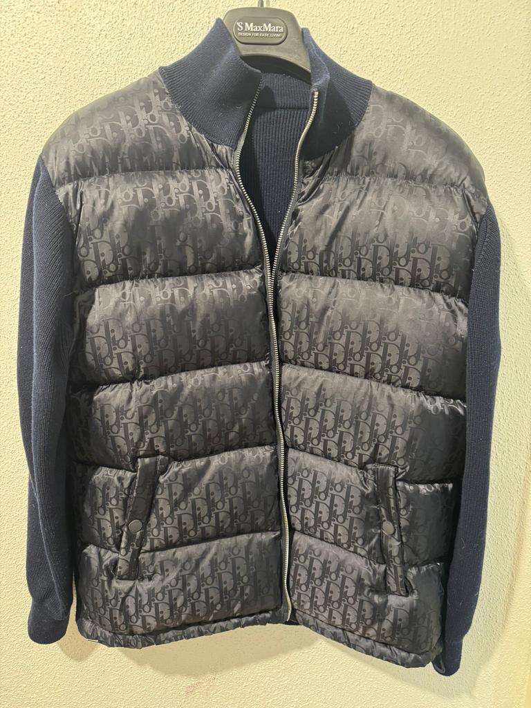 Dior Cardigan Maat M - Stijlvol en Comfortabel, Ophalen of Verzenden, Zo goed als nieuw, Maat 48/50 (M), Blauw