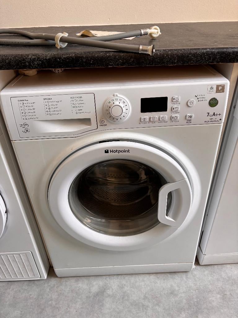 Hotpoint WMPG 742 Wasmachine 7Kg A++, Witgoed en Apparatuur, Wasmachines, Ophalen, Gebruikt, 85 tot 90 cm, 1200 tot 1600 toeren