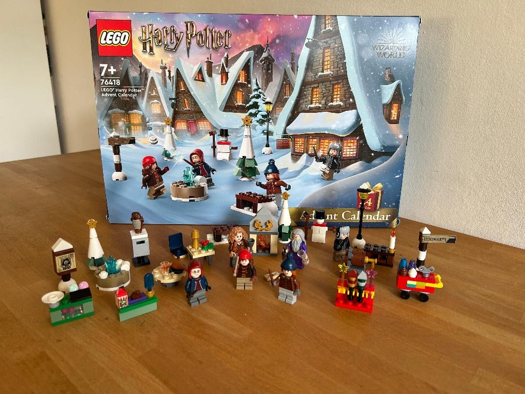 LEGO 76418 Adventkalender Harry Potter adventskalender, Ophalen of Verzenden, Zo goed als nieuw, Complete set, Lego