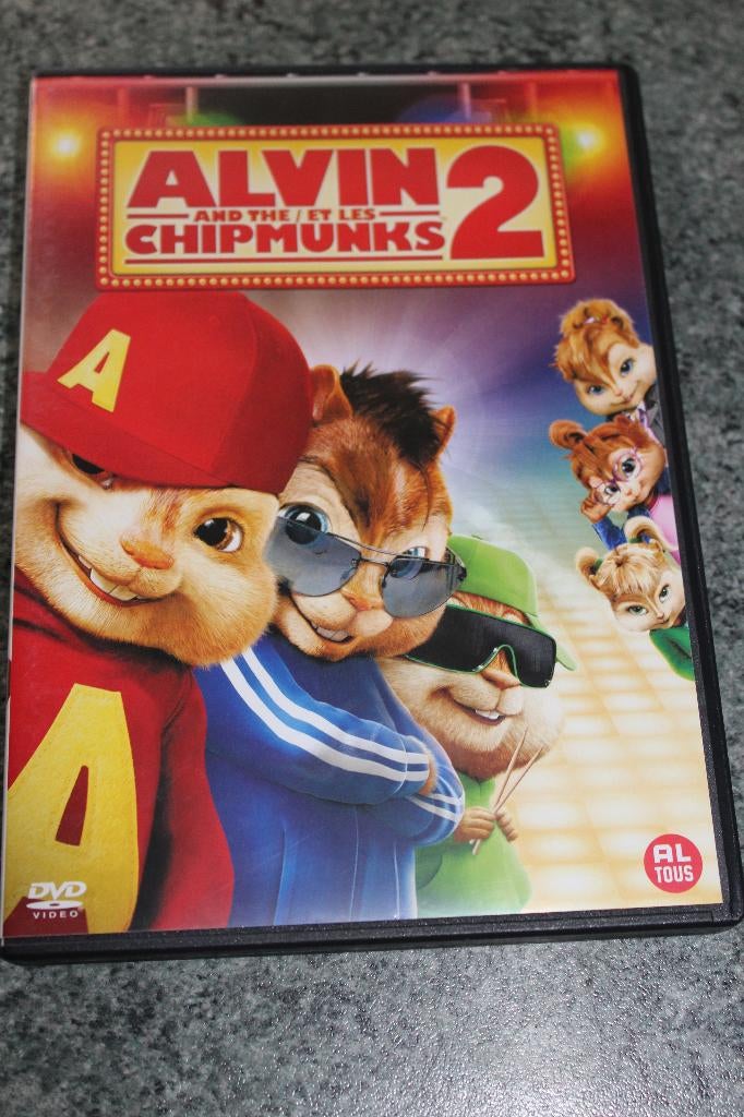 DVD Alvin and the Chipmunks 2, Alle leeftijden, Ophalen of Verzenden, Zo goed als nieuw