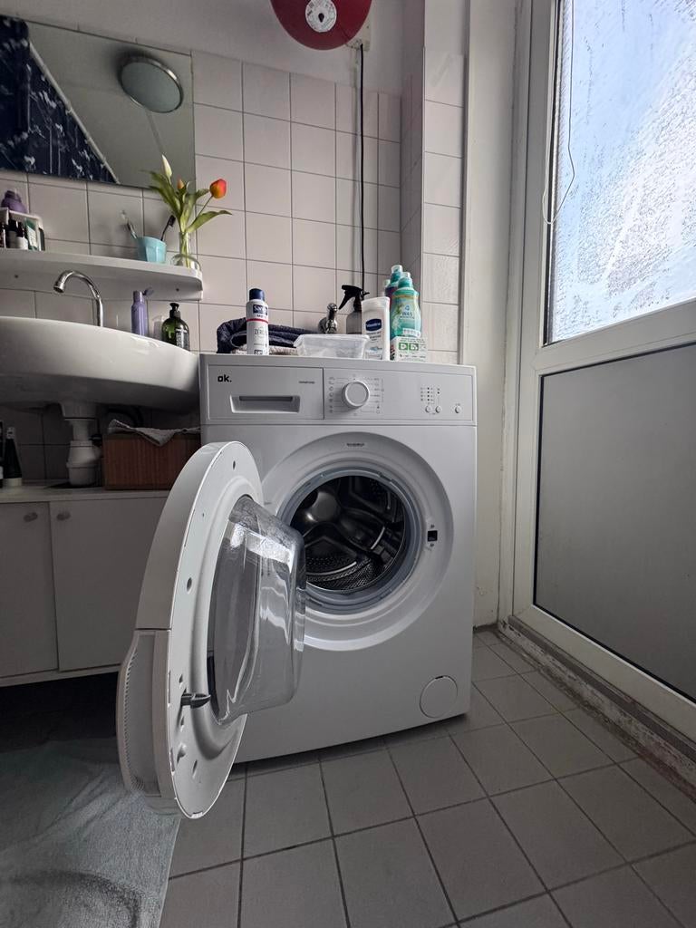 Wasmachine te koop - Uitstekende staat, voorlader, Ophalen, Zo goed als nieuw, Voorlader, Kort programma