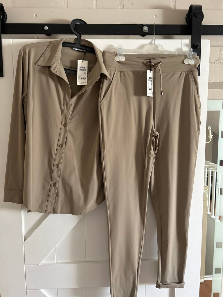 TerStal Nicolette Kluijver dames travel pak, blouse en broek, Ophalen of Verzenden, Nieuw, Maat 38/40 (M)
