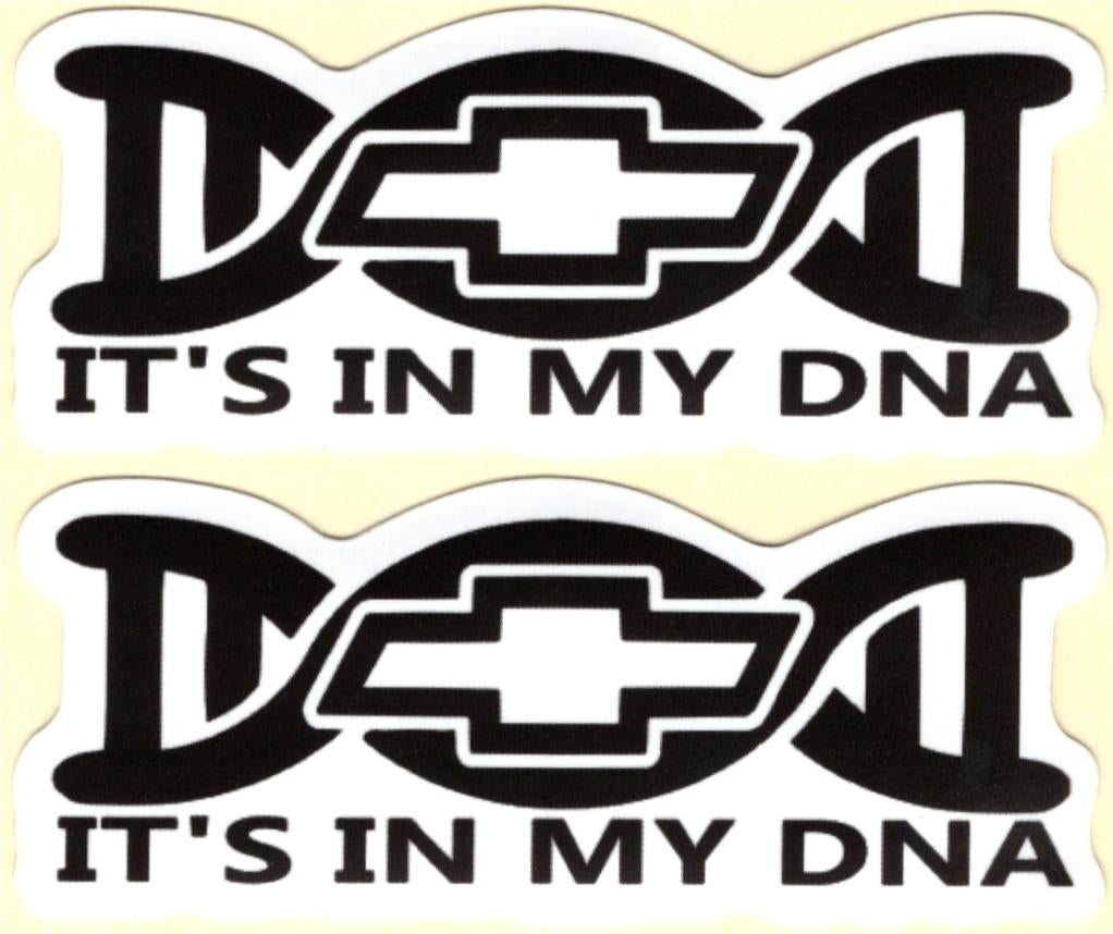 Chevrolet my DNA sticker set #10, Ophalen of Verzenden