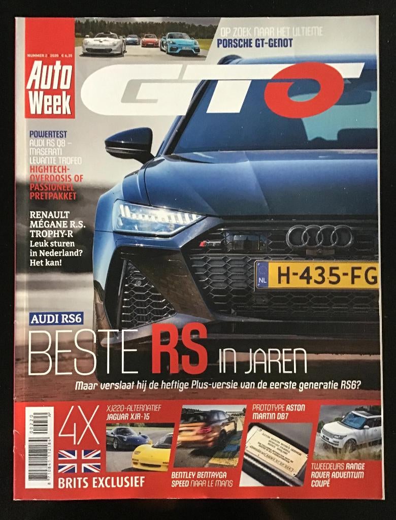Autoblad. Autoweek GTO. Uitgave 2020. Nummer 2., Verzenden, Gelezen, Sport en Vrije tijd