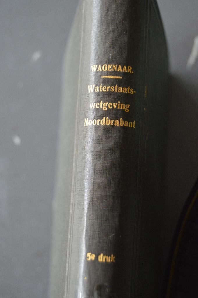 Noordbrabant. waterstaatswetgeving uit 1919, Antiek en Kunst, Ophalen