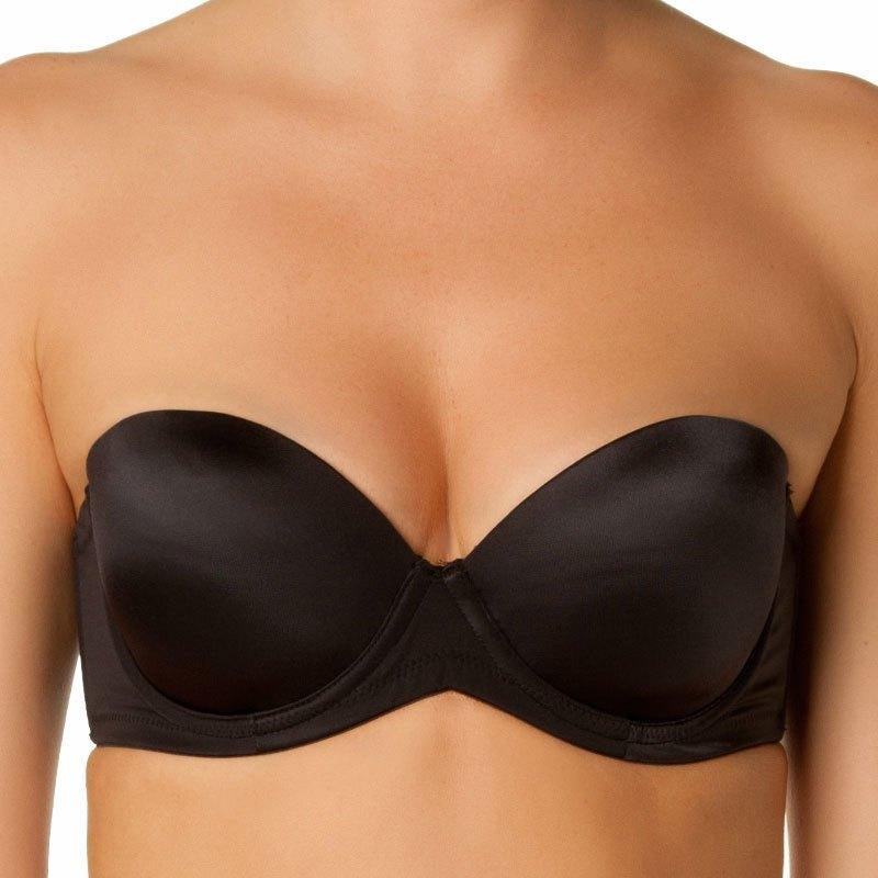 bandeau bh 70C, black bra 70C, bh 70c, Ophalen of Verzenden, Zwart, BH