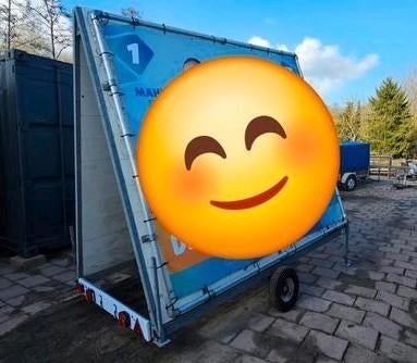 RECLAME AANHANGER / DIRECT BESCHIKBAAR, Ophalen of Verzenden, Gebruikt