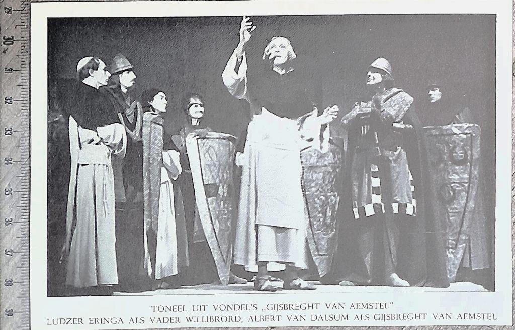 Amsterdam 1948, opvoering Gijsbrecht van Aemstel, Verzenden, 1940 tot 1960, Gebruikt, Overige onderwerpen