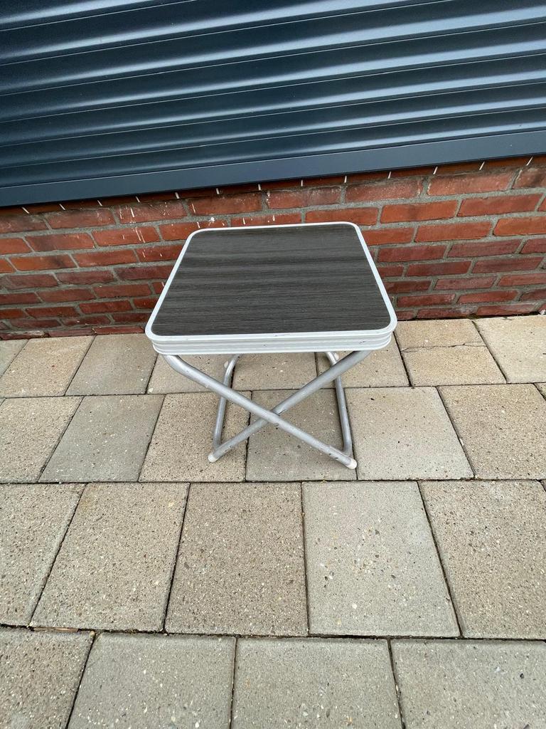 2 bijzet krukjes., Caravans en Kamperen, Kampeermeubelen, Ophalen, Zo goed als nieuw, Campingstoel