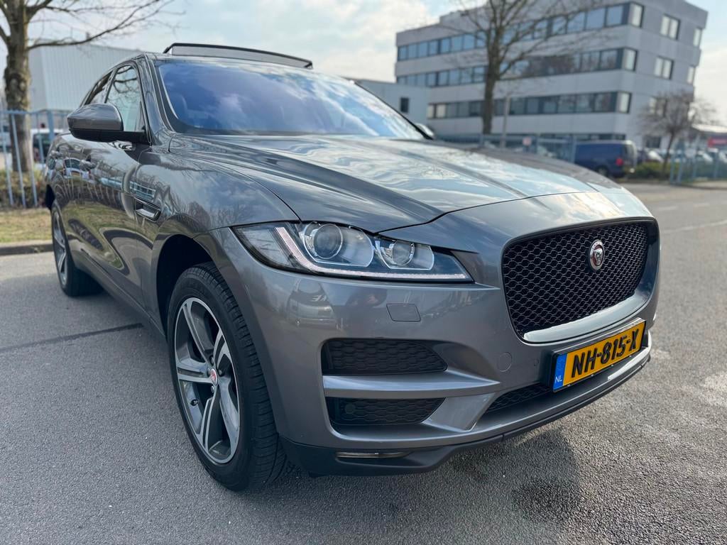Jaguar F-PACE 2.0 Portfolio AWD 20d PANO LED 180pk, Automaat, Gebruikt, 4 cilinders, Bedrijf