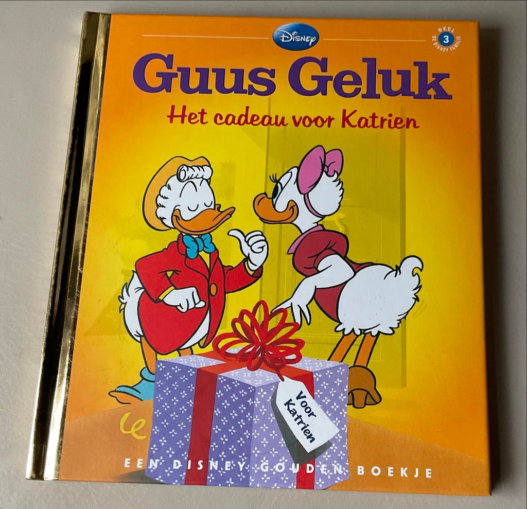 Guus Geluk: Het cadeau voor Katrien - Disney Gouden Boekje, Ophalen of Verzenden, Zo goed als nieuw, Sprookjes
