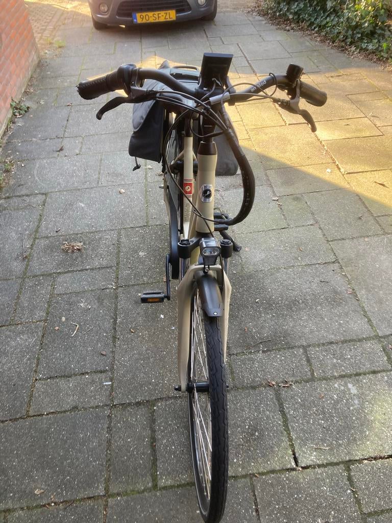 Electrische fiets middenmotor Amslod MTX-600  maat 51 600Wh, Zo goed als nieuw, 47 tot 51 cm, 50 km per accu of meer, Ophalen