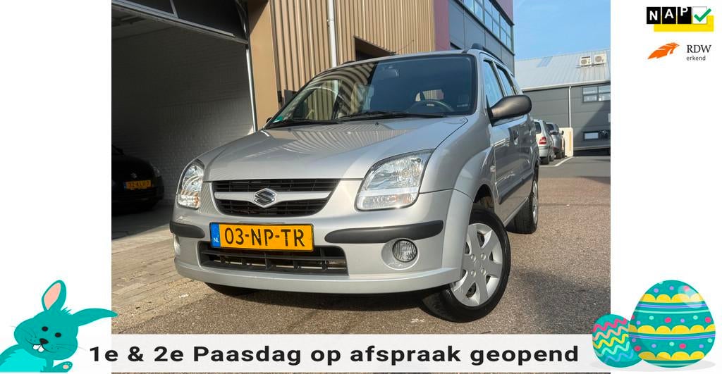 Suzuki Ignis 1.3-16V GLS APK 1ste EIGENAAR Nieuwe Koppeling, Auto's, Suzuki, Voorwielaandrijving, 94 pk, 15 km/l, Gebruikt